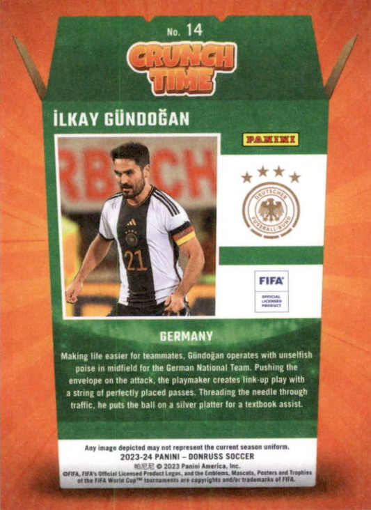 Ilkay Gündogan - Crunch Time - Donruss Soccer 23/24