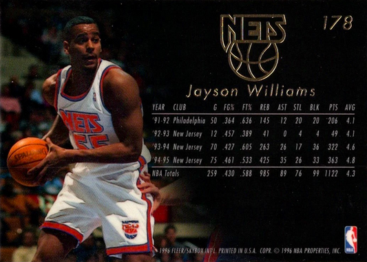 Jayson Williams - Flair 95/96