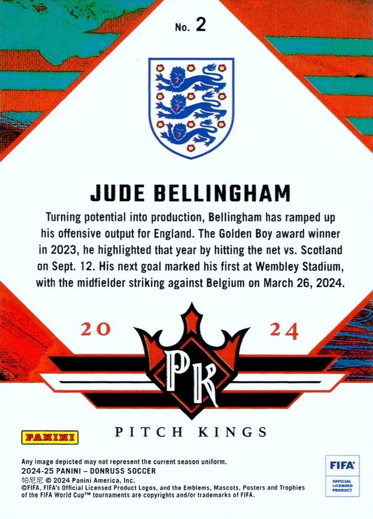Jude Bellingham - Pitch Kings Bronze - Donruss Soccer 24/25