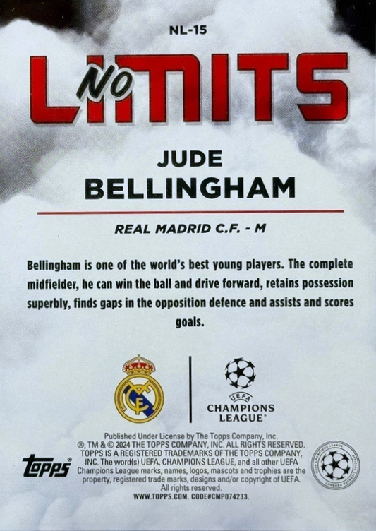 Jude Bellingham - No Limits - SuperStars UEFA Club Competitions 23/24