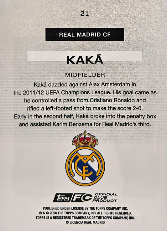 Kaká - Bona Fide - Team Set Real Madrid 25/26