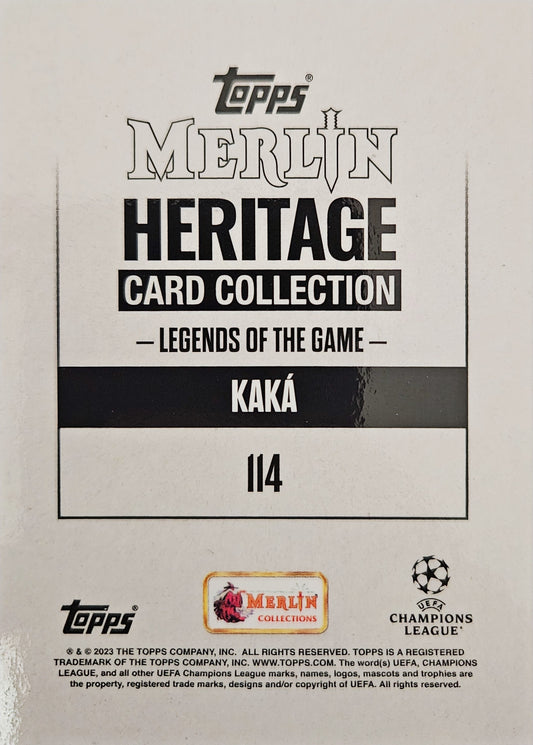 Kaká - Legends of the game - Merlin Heritage UEFA Club Competitions 23/24