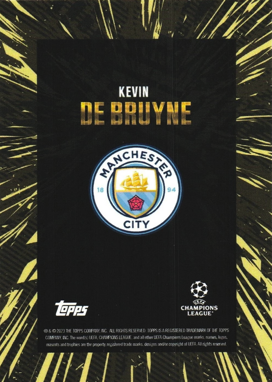 Kevin De Bruyne - Elite - Topps Gold UEFA Club Competitions 23/24