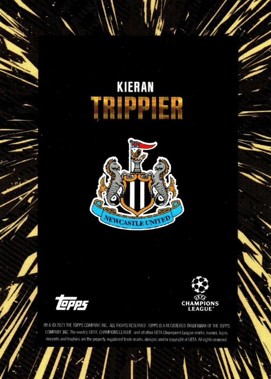 Kieran Trippier - Topps Gold UEFA Club Competitions 23/24