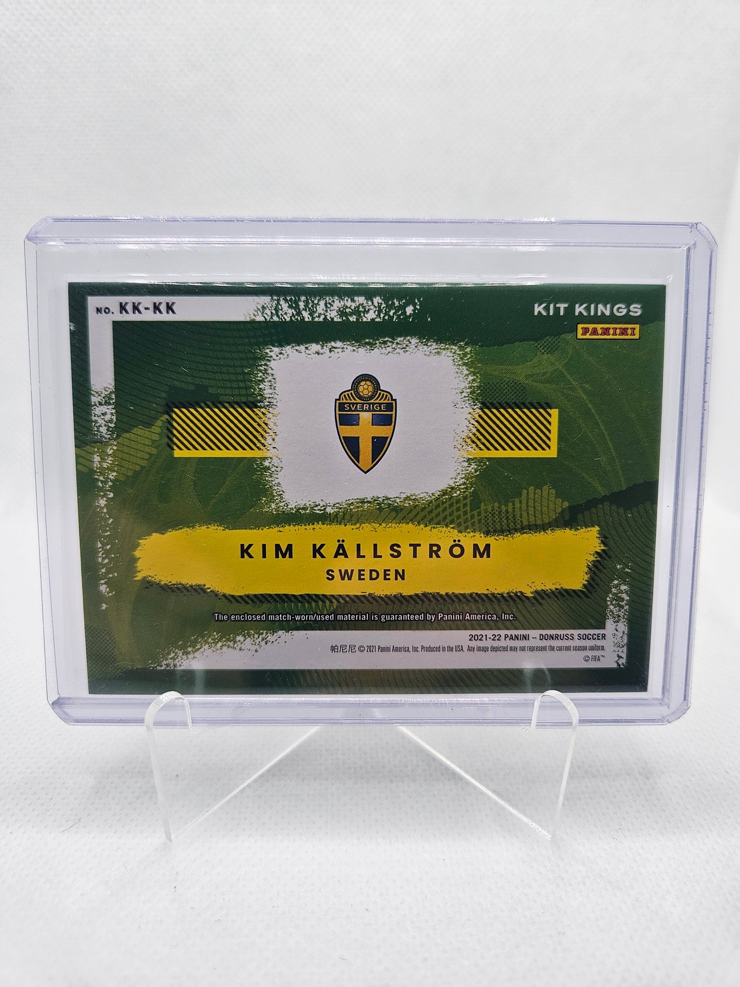 Kim Källström - Parche - Kit Kings - Donruss Soccer 21/22