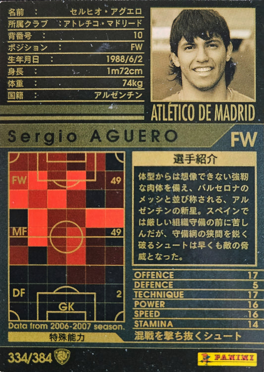 Kun Agüero - Intercontinental Clubs - WCCF 06/07