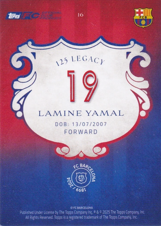 Lamine Yamal - 125 aniversario Barcelona