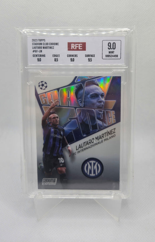 Lautaro Martínez - RFE 9 - Goal Force - Stadium Club Chrome UEFA Champions League 22/23
