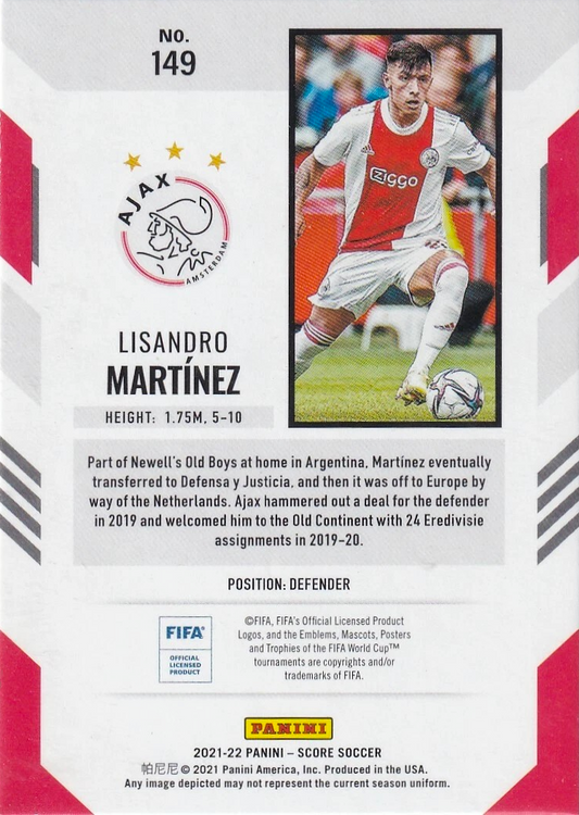 Lisandro Martínez - Score Soccer 21/22