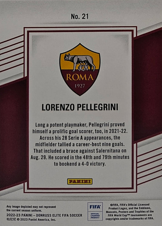 Lorenzo Pellegrini - Donruss Elite FIFA Soccer 22/23