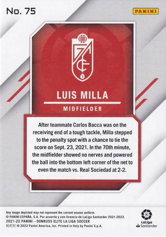 Luis Milla - Donruss Elite LaLiga 21/22