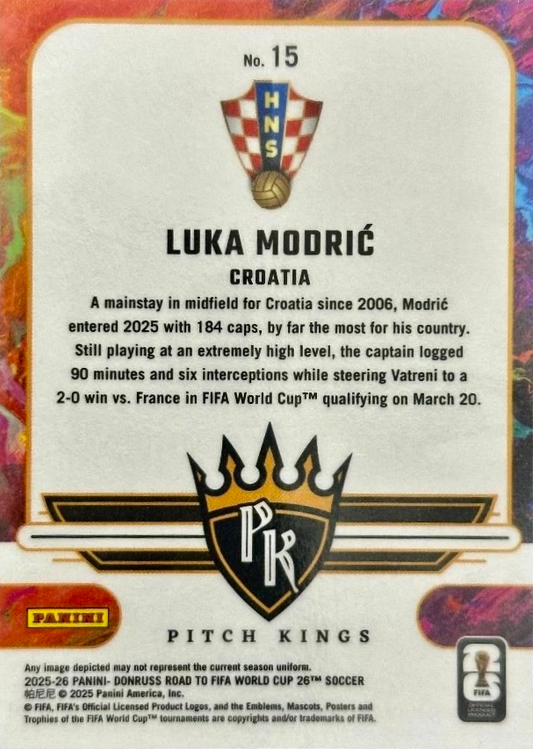 Luka Modrić - Pitch Kings Bronze - Donruss Road to FIFA World Cup 26