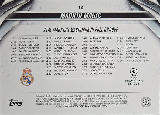 Madrid Magic - UEFA Club Competitions 23/24