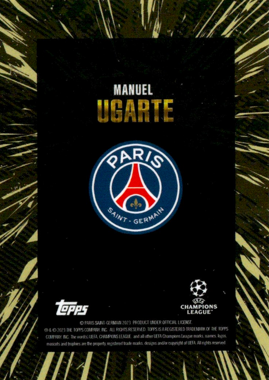 Manuel Ugarte - Topps Gold UEFA Club Competitions 23/24