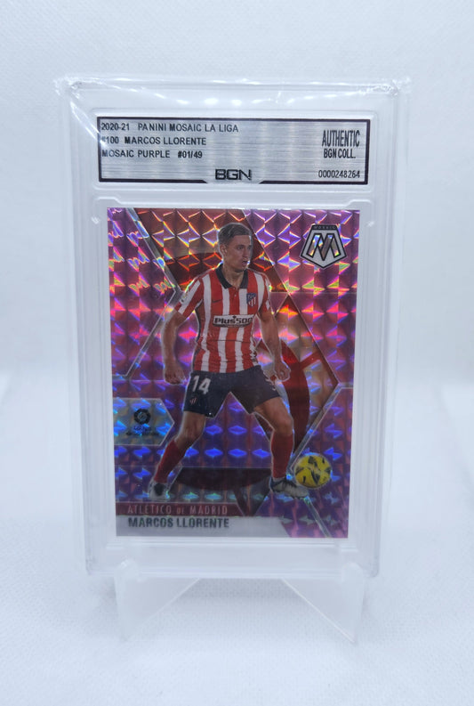Marcos Llorente /49 - Authentic - Mosaic Purple - Mosaic LaLiga 20/21