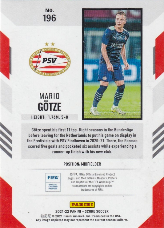 Mario Götze - Score Soccer 21/22