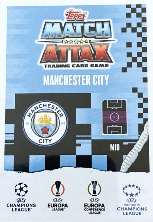 Rodri - World Class Winner - Match Attax Extra UEFA Club Competitions 23/24