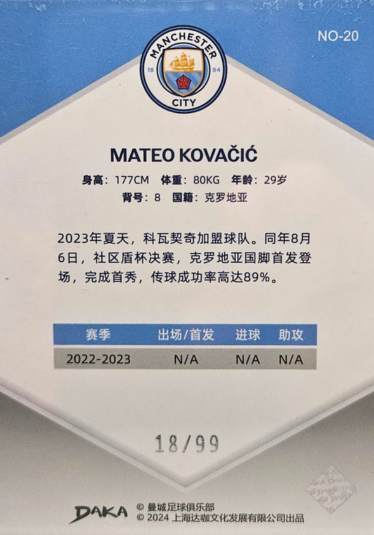 Mateo Kovačić /99 - Manchester City Holocene 23/24