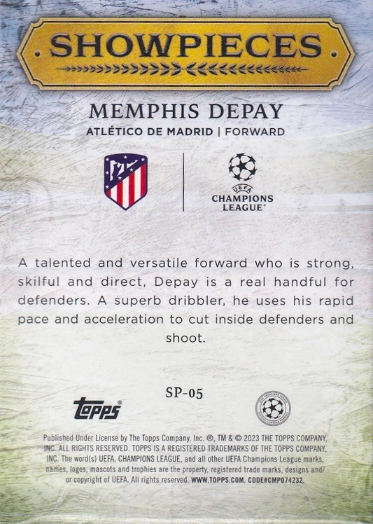 Memphis Depay - Showpieces - SuperStars UEFA Club Competitions 23/24