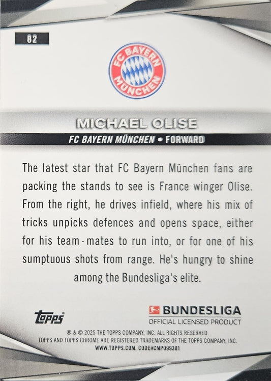 Michael Olise - Topps Chrome Bundesliga 24/25