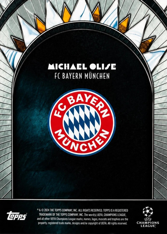 Michael Olise - Topps Deco UEFA Club Competitions 24/25