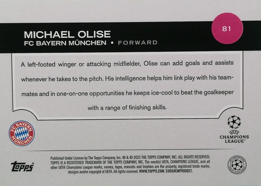 Michael Olise - UEFA Club Competitions 24/25