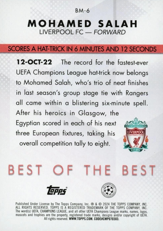 Mohamed Salah - Best of the best - UEFA Club Competitions 23/24