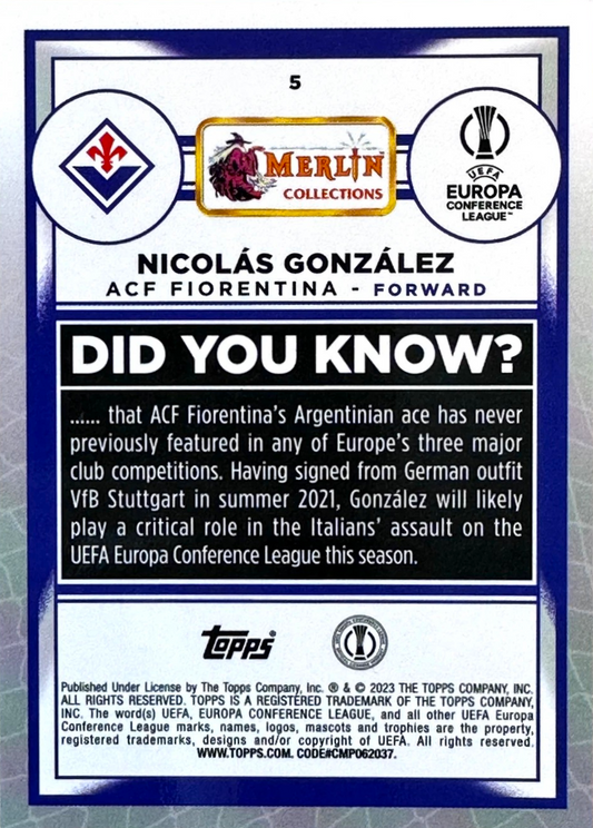 Nicolás González - Merlin UEFA Club Competitions 22/23