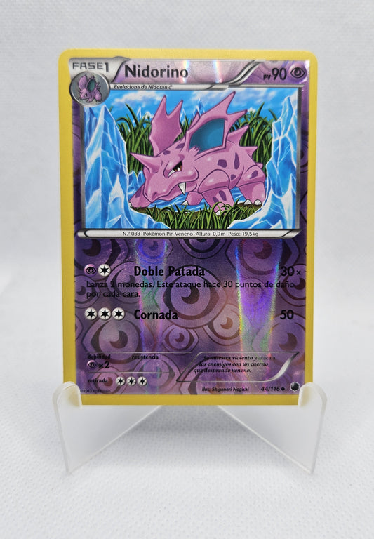 Nidorino - 44/116 Reverse Holo - Plasma Freeze - Pokémon 2013