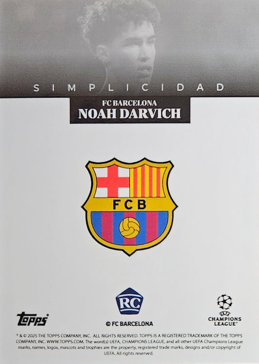 Noah Darvich (RC) - Simplicidad UEFA Club Competitions 24/25