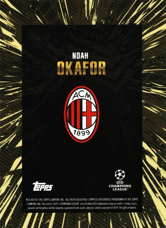 Noah Okafor - Gold - Topps Gold UEFA Club Competitions 23/24