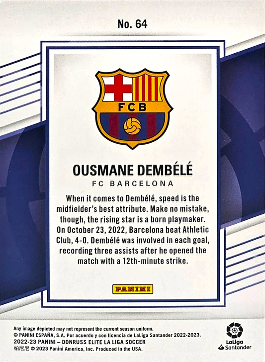 Ousmane Dembélé - Donruss Elite LaLiga 22/23