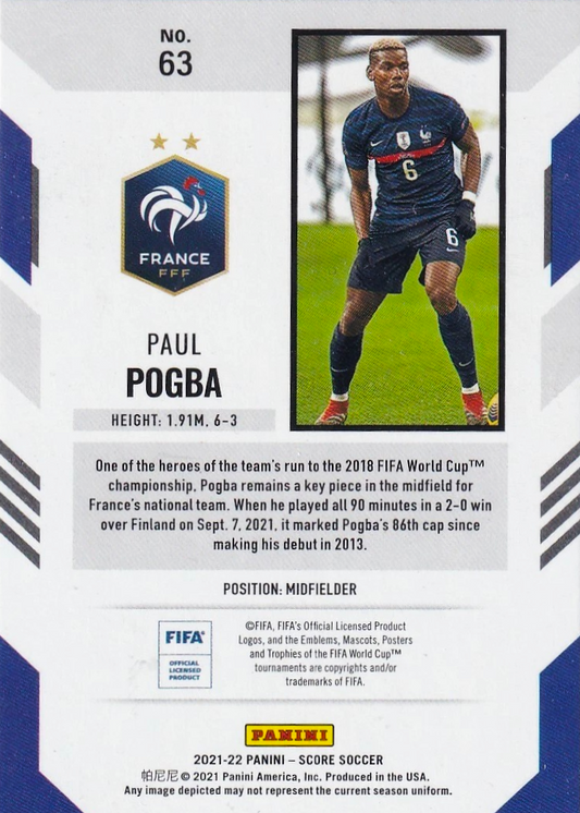 Paul Pogba - Score Soccer 21/22