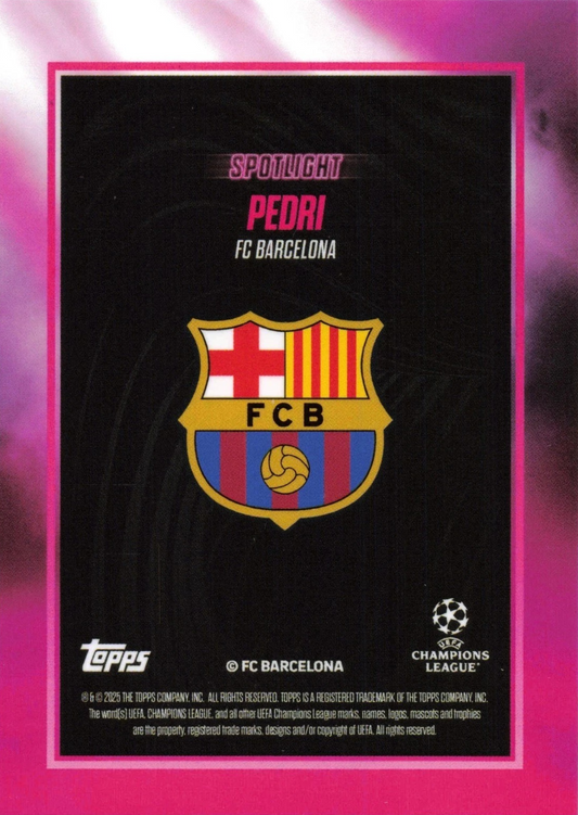 Pedri - Spotlight - Showtime UEFA Club Competitions 24/25