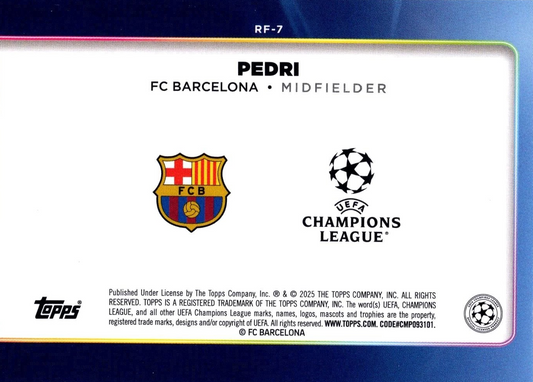 Pedri - Trophy Chasers - UEFA Club Competitions 25/26