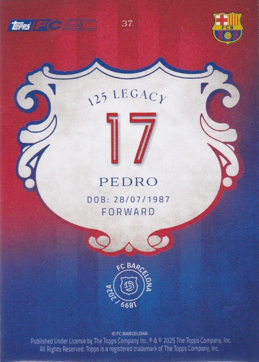 Pedro - 125 aniversario Barcelona