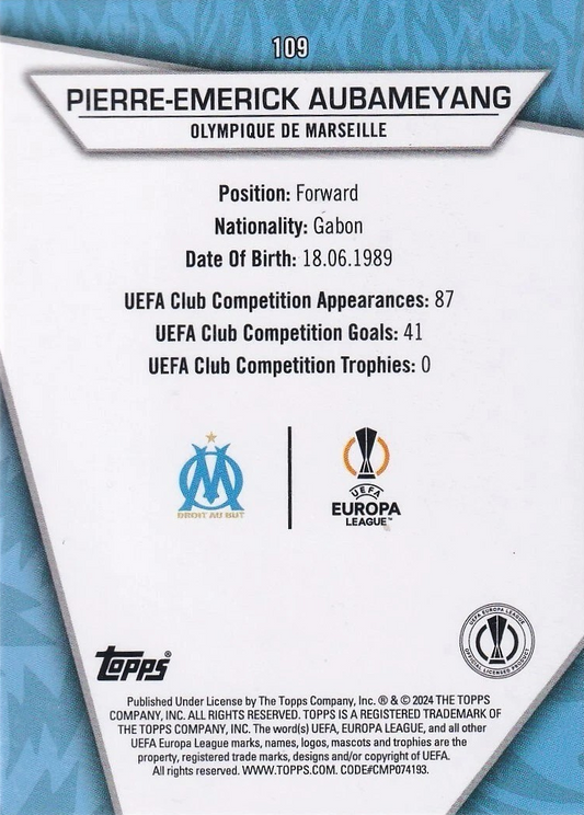 Pierre-Emerick Aubameyang - Uncommon - SuperStars UEFA Club Competitions 23/24