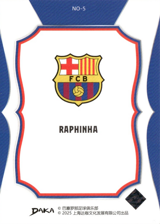 Raphinha - NO-5 - Top Audience Barcelona 24/25