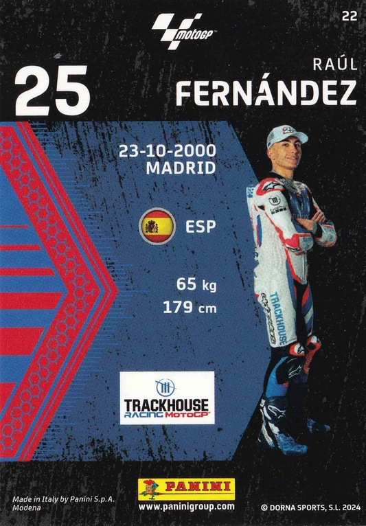 Raúl Fernández - Starting Grid - MotoGP 2024 75th Anniversary