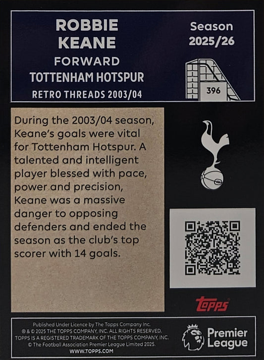 Robbie Keane - Retro Threads - Topps Premier League 2026
