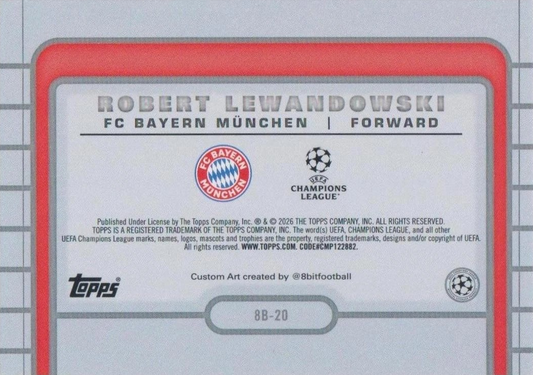Robert Lewandowski - 8 Bit - UEFA Club Competitions 25/26