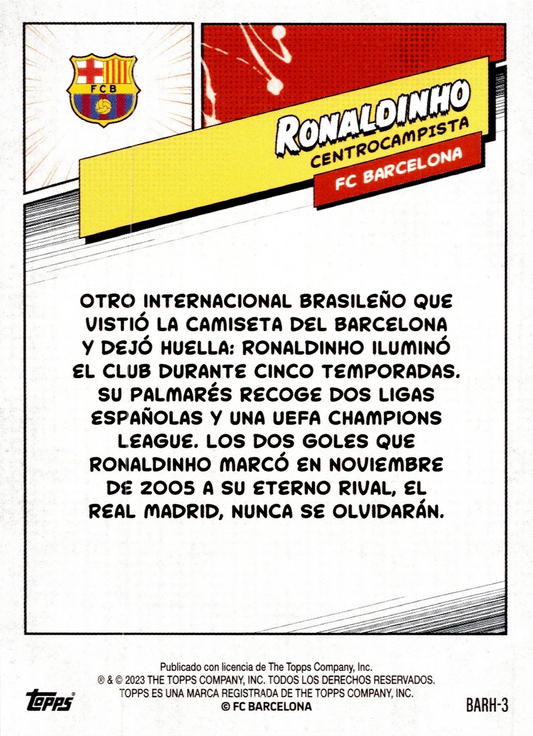 Ronaldinho - Héroes - Fan Set Barcelona 22/23