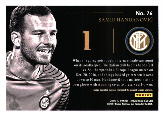 Samir Handanović - Aficionado Soccer 16/17