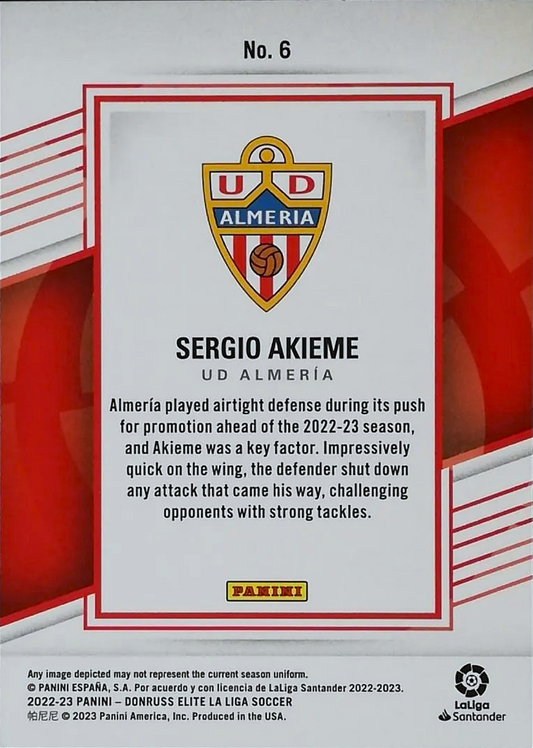Sergio Akieme (RC) - Donruss Elite LaLiga 22/23
