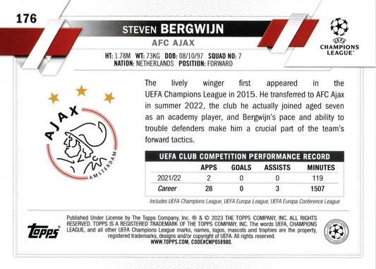 Steven Bergwijn - Carnaval - UEFA Club Competitions 22/23