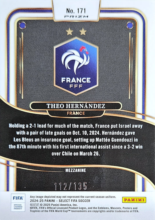 Theo Hernández /135 - Select FIFA Soccer 24/25