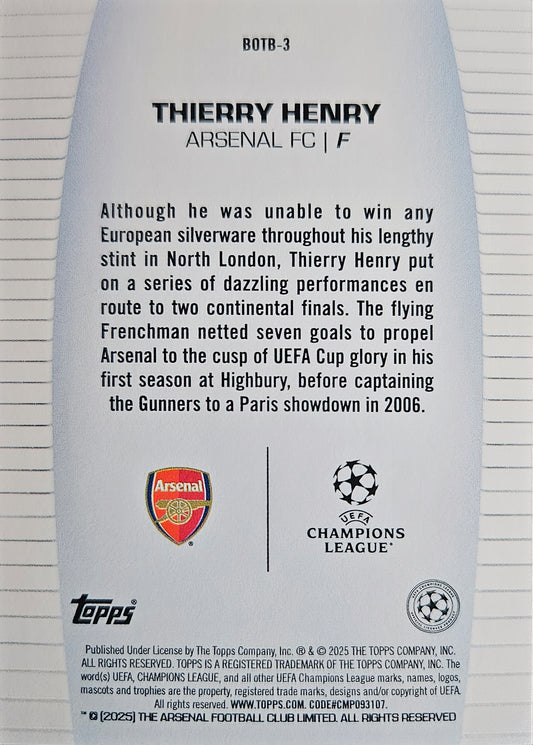 Thierry Henry - Best of the best - UEFA Club Competitions 24/25