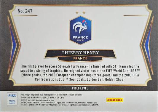 Thierry Henry - Field Level - Select FIFA Soccer 24/25
