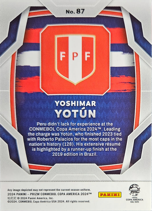Yoshimar Yotún - Prizm CONMEBOL Copa América 2024