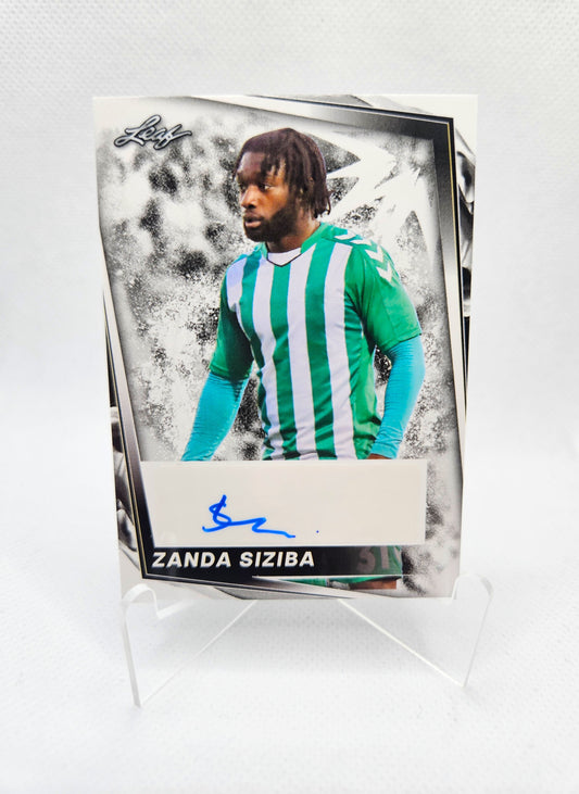 Zanda Siziba - Autógrafo original - Leaf 2024